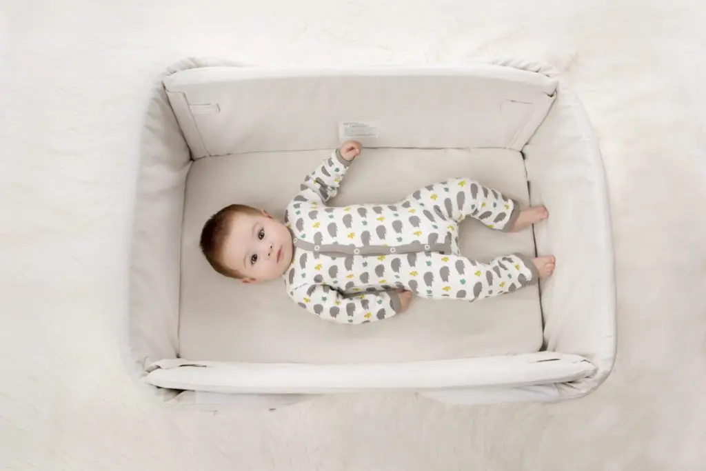 Baby in angel Baby box 