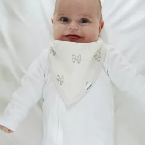 Six Layers Cotton Muslin Bandana Bibs - 3 pack