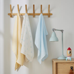 Bamboo Cotton Muslin Squares - 3 Pack